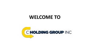 C Holding Group INC