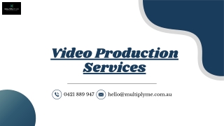 Video Production Services & Toolbox Talks Software for Safer Worksites