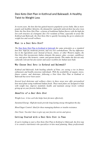 Vegetarian Indian Diet Plans in Spine Road | Balanced Nutrition for You