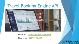 Travel Booking Engine API