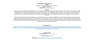 Venture Capital Attorney San Jose