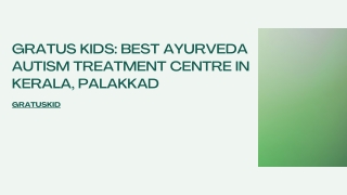 Best Ayurveda Autism Treatment Centre in Kerala, Palakkad