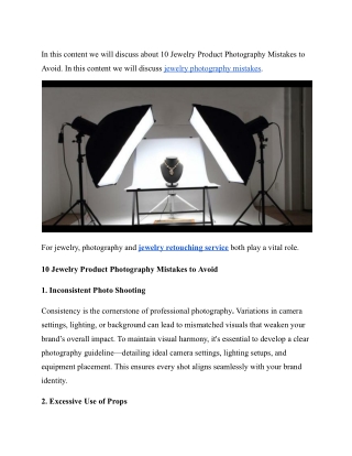 Top 10 Jewelry Editing Mistakes to Avoid for Perfect Shots