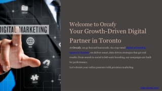 SEO Company Toronto | Boost Your Online Visibility with Orcafy