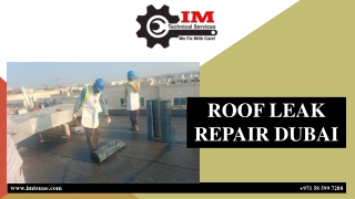 ROOF LEAK REPAIR DUBAI