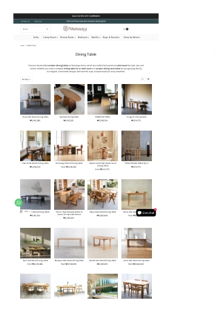 Best Customized and Handmade Wooden Furniture Store – Nismaaya Decor