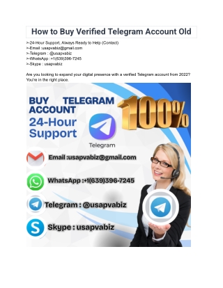 How To Buy telegram Account (USA)  (10)