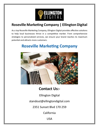 Roseville Marketing Company