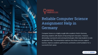 Reliable Computer Science Assignment Help in Germany