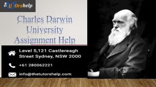 Charles Darwin University Assignment Help University of Melbourne Assignment hel