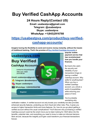 Buy Verified CashApp Accounts (1)