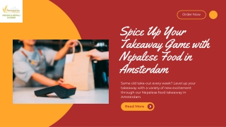 Nepalese Food Take Away In Amsterdam