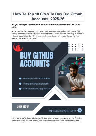 How To Top 10 Sites To Buy Old Github Accounts_ 2025-26