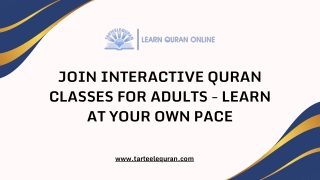 Join Interactive Quran Classes for Adults - Learn at Your Own Pace