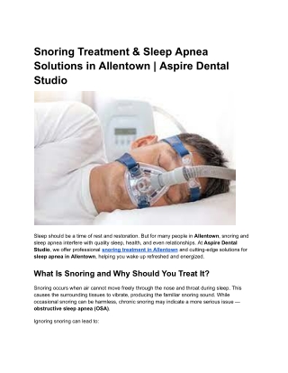 Aspire Dental Studio