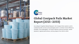 Conipack Pails Market Report 2025 (Global Edition)