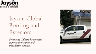 Expert Gutter Repair and Installation Services in Calgary