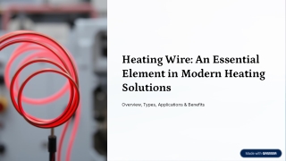 Heating Wire Applications in Everyday and Industrial Use