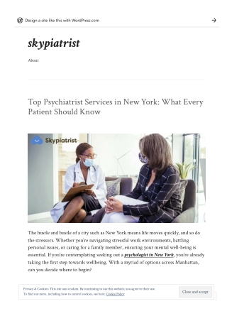 Top Psychiatrist Services in New York What Every Patient Should Know