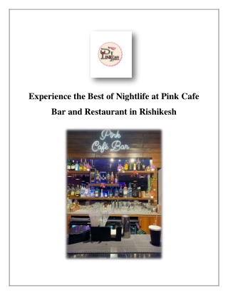 dance bar in rishikesh