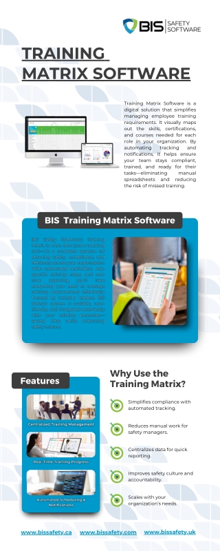 TRAINING MATRIX Software