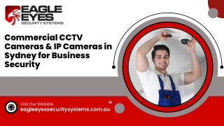 Commercial CCTV Cameras & IP Cameras in Sydney for Business Security