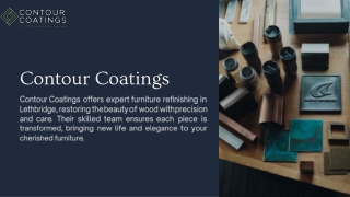 Contour Coatings Revives Homes with Artistic Finishes