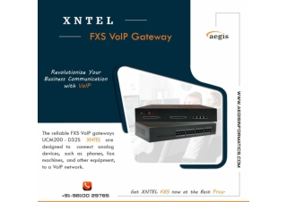 FXS VoIP Gateway XNTEL