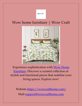 Wow home furniture