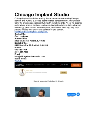 Chicago Implant Studio