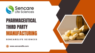 Best Pharmaceutical Third Party Manufacturing in India