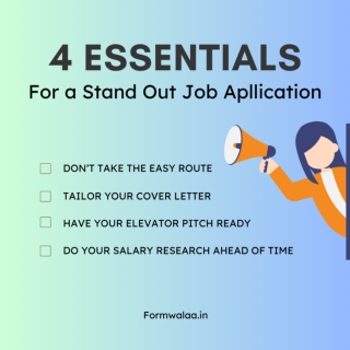 4 Essentials for Crafting a Stand-Out Job Application