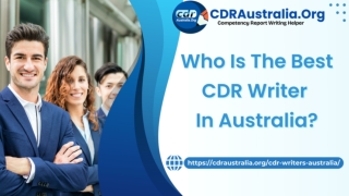 Who is the Best CDR Writer in Australia?