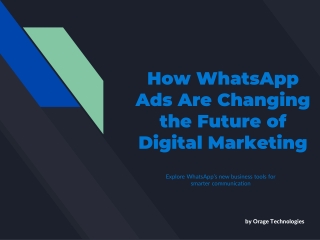 WhatsApp Ads Presentation