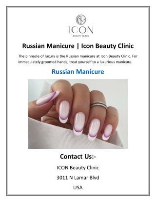 Russian Manicure