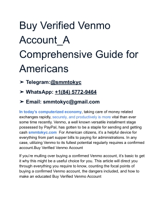 Buy Verified Venmo Account_A Comprehensive Guide for Americans (1)