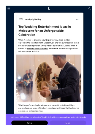 Top Wedding Entertainment Ideas in Melbourne for an Unforgettable Celebration