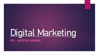 Digital Marketing