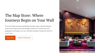 The Map Store July 2025