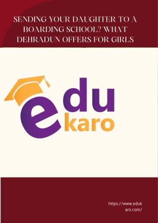 Sending Your Daughter to a Boarding School What Dehradun Offers for Girls
