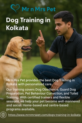 Dog Training in Kolkata