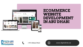 ecommerce website development in abu dhabi PDF