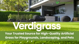 Verdigrass: Transforming Outdoor Spaces with Artificial Grass Solutions