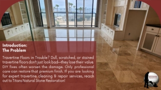 Expert Travertine Cleaning & Repair| Top Travertine Cleaning Company in Costa Me