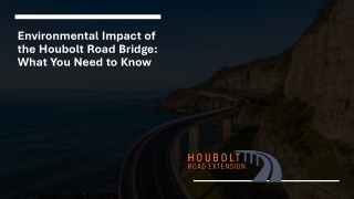 Environmental Impact of the Houbolt Road Bridge What You Need to Know