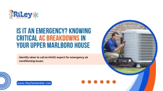 Is It an Emergency? Recognizing Critical AC Failures in Your Upper Marlboro Home