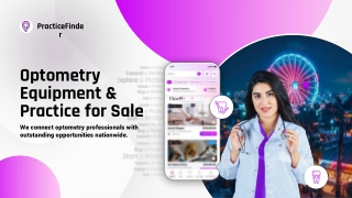 Optometry Practice for sale