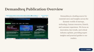 Demandteq-Publication-Overview