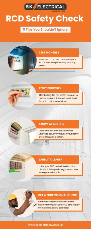 RCD Safety: 5 Essential Tips Every Homeowner Should Know