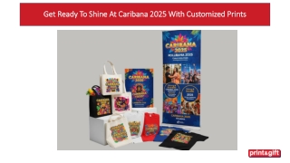 Get Ready To Shine At Caribana 2025 With Customized Prints